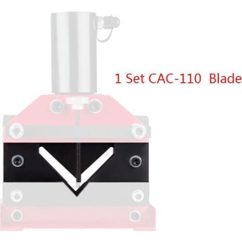 1Set Hydraulic Split Angle Busbar Cutter Blade for CAC-110