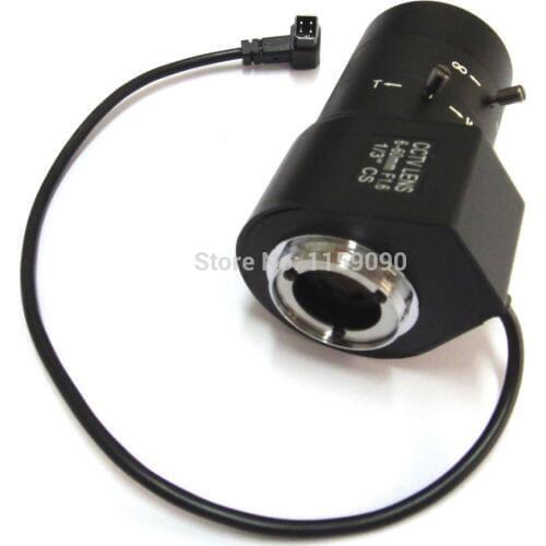 10 X New CS IR 6-60mm CCTV Lens F1.6 Aperture Vari-Focal Auto Iris for 720/1080p Camera