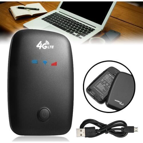 Car Home Wireless Internet Router 4G LTE WiFi Adapter Mobile Broadband Hotspot 150Mbps Support 10 Users For WIN7-10 WIN XP VISTA