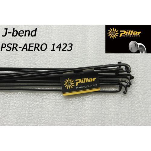Racing spoke pillar PSR aero 1423 j bend spoke flat spokes 6.5g pcs 180mm to 310mm