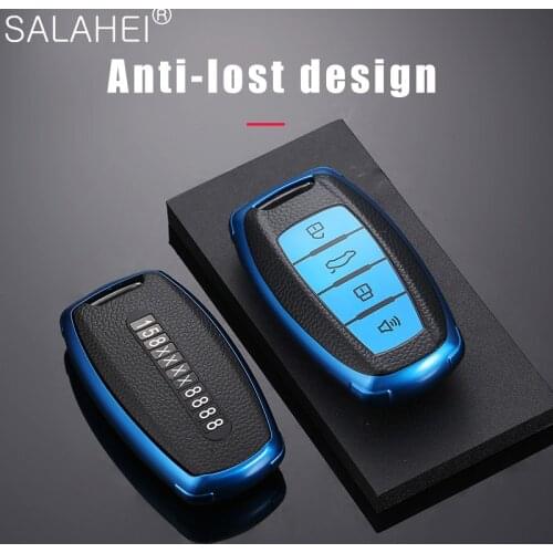 TPU Anti-lost Car Key Case Cover For Great Wall Haval Hover H1 H4 H6 H7 H9 F5 F7 H2S GMW Coupe Car Key Case Keychain Accessories