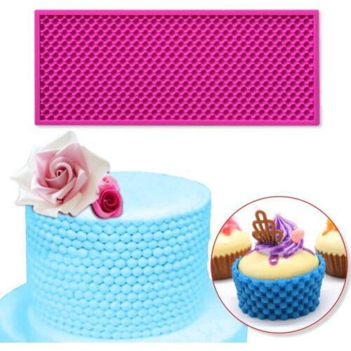 Pearl Mat 250x100mm,Cake Lace Mould Fondant Silicone Molds For Cake Decorating,Silicone Cake Decorating Molds H719