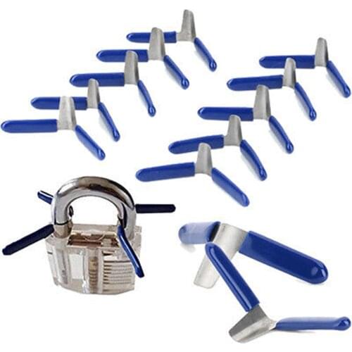 10pcs Padlock Shim Picks Set Lock Pick Accessories Set Tools Lock Home Tools Locksmith Tools New 2020
