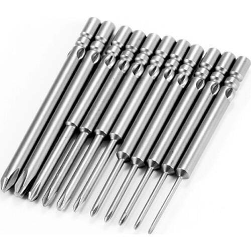 800 4mm Shank Magnetic Screwdriver Bits Set For DC Powered Electric Phillips Screwdrive Hand Tools
