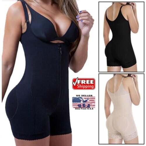 2020 New Latex Full Body shaper Modeling Shapewear Waist Cincher Underbust Bodysuit Jumpsuit Pants Zipper Slimming Corset