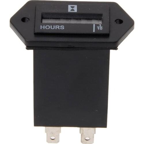 New High quality DC10V-80V Generator Sealed Hour Meter Counter For Boats Trucks Tractors Cars