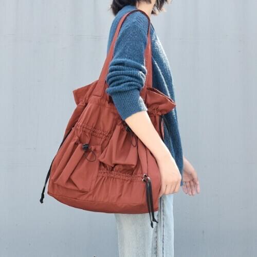 Original canvas tote bags for women designer all-match handbag large shoulder Travel femal college bag for girls student office