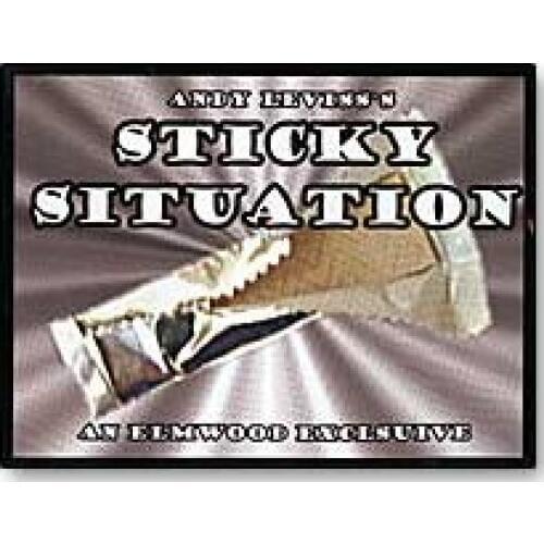 STICKY SITUATION Magic Tricks Stage Close Up Magic IMentalism Gimmick Comedy Appearing Magic Funny Magic Props Easy To Do