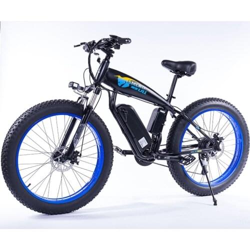 Factory Direct Lithium Snow Bike 26-Inch Beach Electric Motorcycle Electric Mountain Bike Folding Electric Bike