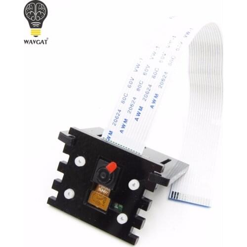 Raspberry Pi Camera Mounting Bracket Adjustable Pi 3 Camera Bracket Black Acrylic Mount for Raspberry Pi Zero W Camera