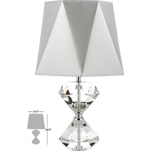 Vienna Crystal Diamond Luxury Table Lamp