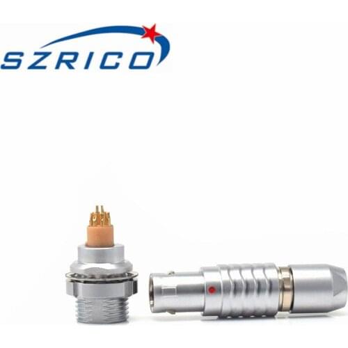 M12 1B External Fixation plug and Socket Male Military Auto Connector for Electrical