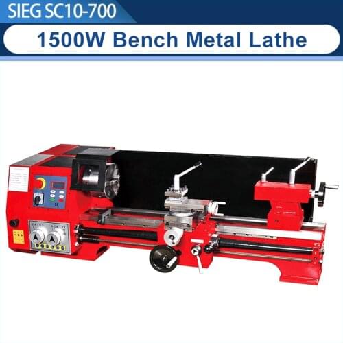 Precision Metal Lathe SIEG SC10-700mm 1500W Brushless Motor Lathe