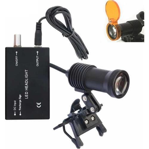 High Quality Medical Headlight 5W LED Head Light Dental Surgical Headlampt with Dental Filter
