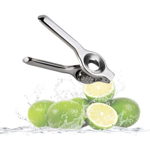 Lemon Squeezer Manual Fruit Squeezer Stainless Steel Hand Pressure Juice Pomegranate Orange Lemon Sugar Cane Kitchen Juicer Tool