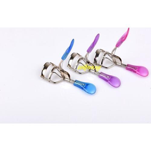 100pcs/lot Colorful Women Lady Handle Eye Lashes Curling False Eyelashes Curlers Clip Beauty Makeup Tool For eys