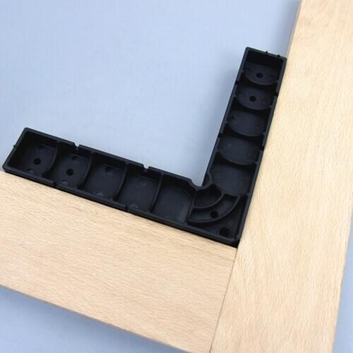 2pcs Plastic 90 degree Right Angle Positioning Block Jig Clamp for Wood Working strong clamping force