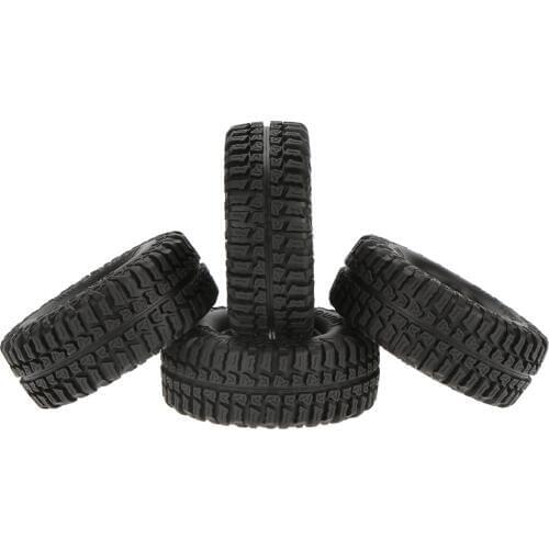 4Pcs Austar 1.9" 100mm 1/10 Scale Tires for 1/10 RC4WD D90 Axial SCX10 RC Rock Crawler Parts