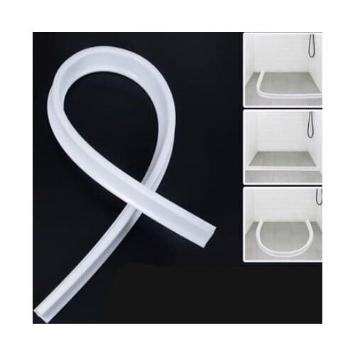 50cm-200cm kitchen Bathroom Water Stopper Water Partition Separation Flood Barrier white Rubber Dam Silicon Waterproof bar