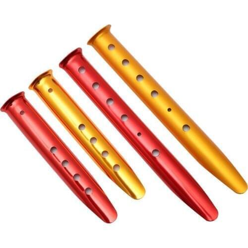 31cm Aluminum U-Shaped Tent Nail Tent Stakes Snow Peg Sand Peg For Outdoor Camping Hiking Beach Tent Ground Nail Accessories