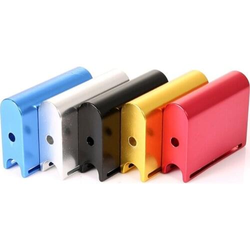 Aluminum DIY Handmade Leather Edge Polishing Tool Coarse and Fine Finishing Leather Grinding Bar Craft Making Tool, 5 Colors