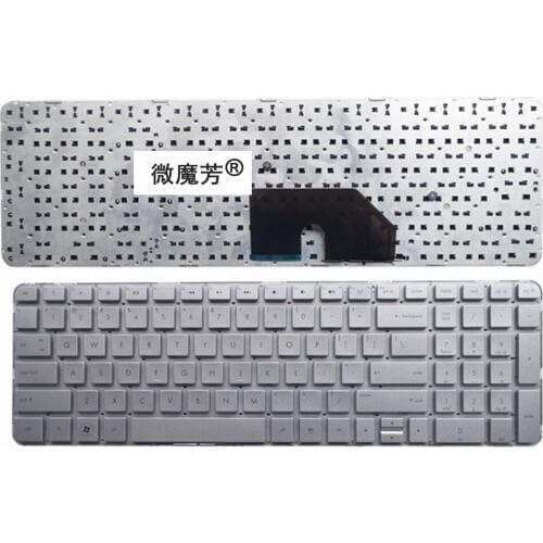 US Silver New English Replace laptop keyboard FOR HP DV6-6000 6029 6B11TX 6C40 6C41TX 6151TX 6101TX 6151TX 6153 6100 6B11TX 6C40