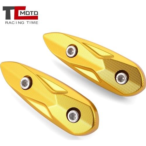 TCMOTO CNC Driven Mirror Eliminators For Yamaha YZF R15 V3 2017-2020 YZF R3 2013-2020 Motorcycle Mirror Hole Cap Cover