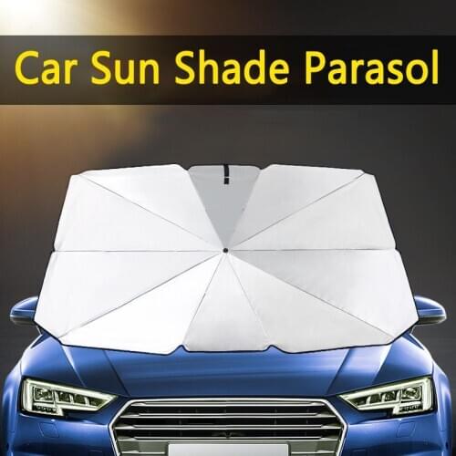 Car Sunshade Parasol Front Window Sun Shade Cover UV Protector SUV Sedan Windshield Protection Interior Accessories