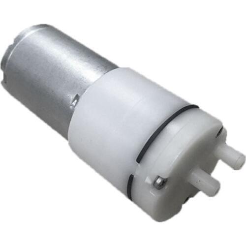 DC12V 370 Electric Micro Diaphragm Vacuum Air Pump Low Noise Mini Booster DIY Replacement for Drinking Equipment Beauty Device