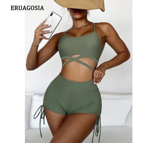 Купальники шортиками ERUAGOSIA China At AliExpress