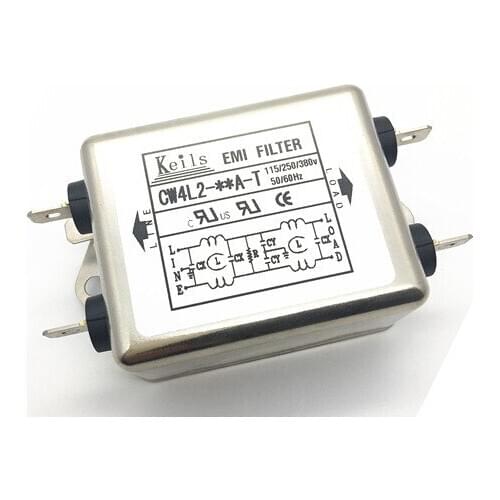 AC Filter 220V Anti-interference EMI DC Outlet Power Purifier CW4L Speaker 24V Car Fever