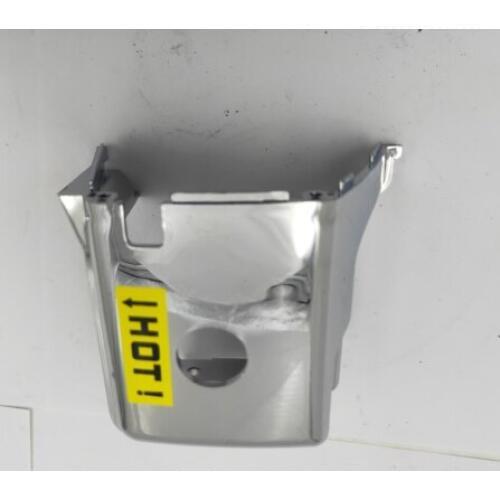 Chrome Engine Cover Fit 23-30CC Zenoah CY Engine for 1/5 HPI Rovan KM Baja Losi 5ive-t Engines Rc Car Parts