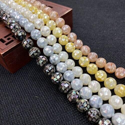 Exquisite Five-color Black Shell Beads Necklace Bracelet Jewelry Accessories Wholesale Production Handmade Men and Women Gifts