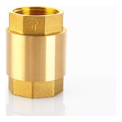 Brass 1/2" 3/4" 1" 1-1/4" 1-1/2" 2" female thread wire mouth vertical check valve non-return valve