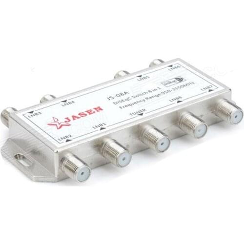 TV 8 in 1 out DiSEqC Switch High HD Power Switch Newest TV LNB Switch for TV Receiver Multi-channel for Home converter