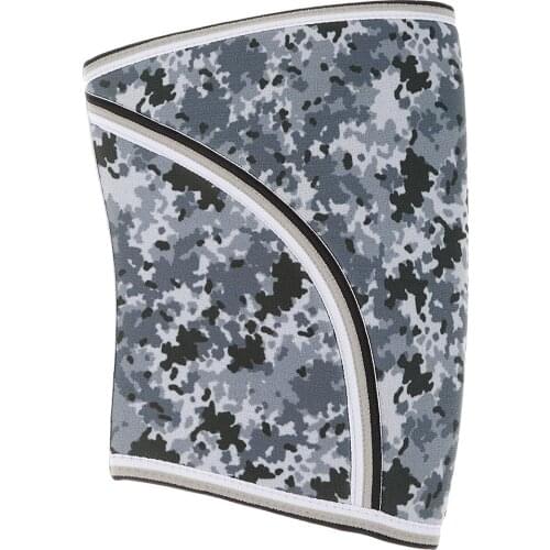 Knee Sleeves Powerlifting Weightlifting Patella Support Brace Protector Gray