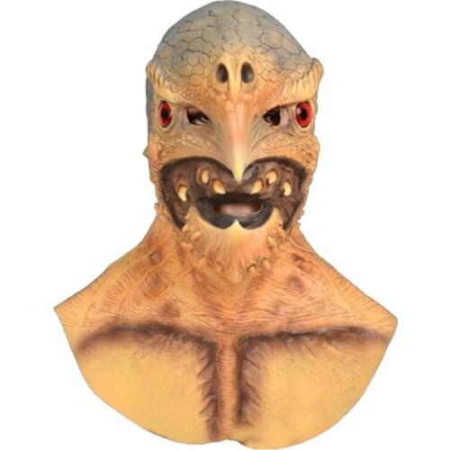 Novelty Realistic April Fools' Day Full Head Horror Monsters Birdmans Scary Latex Party Halloween Masks For Party Bar Film Prop
