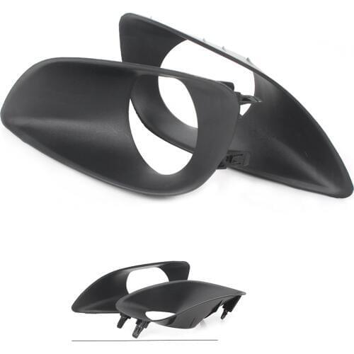 Front Bumper Fog Light Lamp Grille Cover Bezel for Toyota Vios/Limo (XP90) 07-13 (Asian) & Belta 06-12 JP & Yaris Sedan AU 07-13