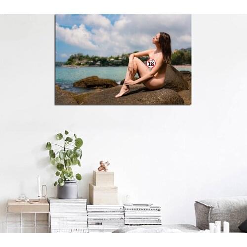 Sexy Beauty Girl Adult Model Wall Art Poster Canvas Painting for Living Room Decor Decorative Wallpaper