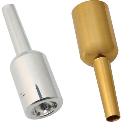 Silver /Gold Brass Trumpet Mouthpiece Brass Mouthpiece Replacement