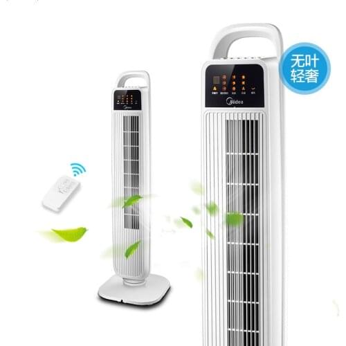 Tower Fan Household Living Room Dormitory Leafless Fan Silent Remote Control Desk Vertical Fan ITAS1390
