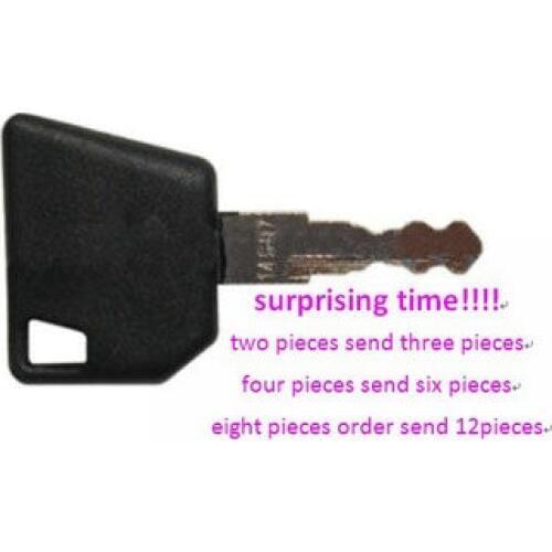 SPARE 14607 IGNITION KEY PLANT APPLICATIONS for JCB 3CX BOMAG HATZ MANITOU TRACTOR