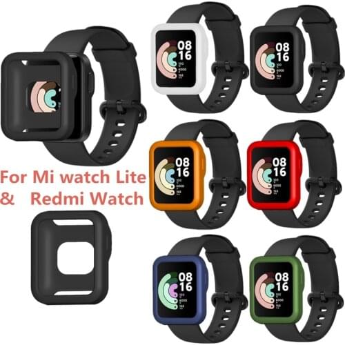 Protective Case Cover For Xiaomi Mi Watch Lite Smart Watch Hard PC Shell Protector Frame For Xiaomi Redmi Watch Strap Bracelet