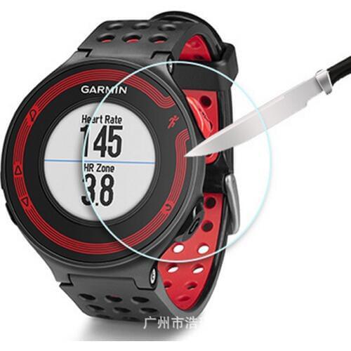 ZycBeautiful Toughened Glass Film for Garmin Forerunner 220 225 620 F935/64 Smart Watch Round Diameter Protective Film