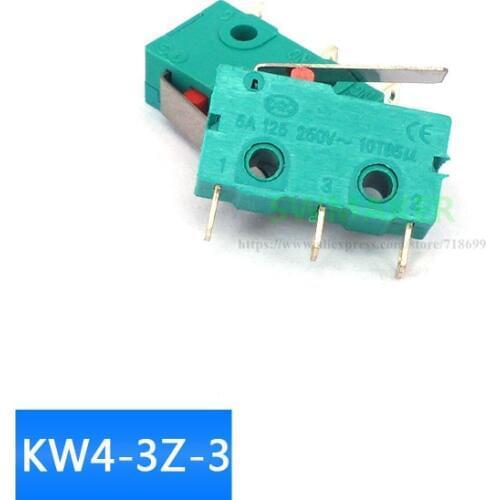 1pcs KW4-3Z-3 straight shank micro limit switch SS-5GL 250V5A 3D printer accessories