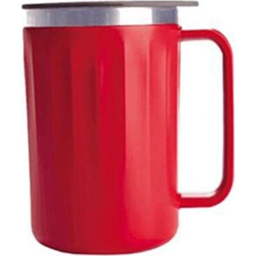 400Ml Coffee Thermos with Handle Stainless Steel Travel Mug Portable Vacuum Flask Thermal Cup with Lid Insulated Tumbler