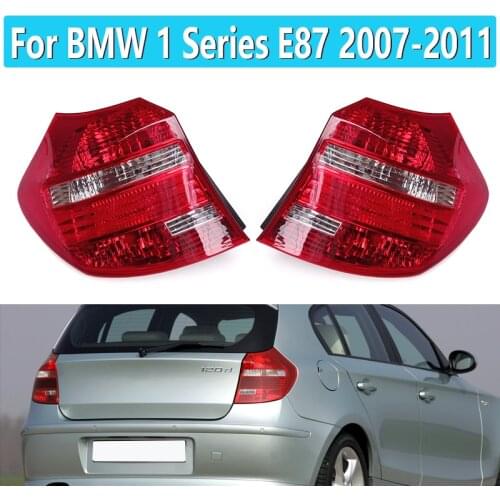 For BMW 1 Series E87 2007 2008 2009 2010 2011 Car Red Rear Tail light Brake light Reversing Steering light Without bulb