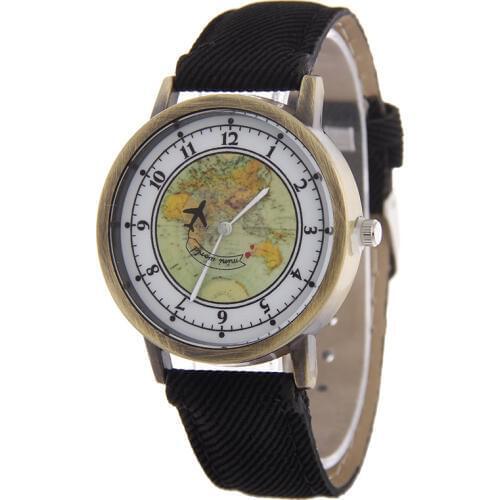 Fashion Casual Cowboy Womens Quartz Wristwatches Canvas Lady Dress Watch Womens Bracelet Watch Relogio Feminino Reloj Mujer