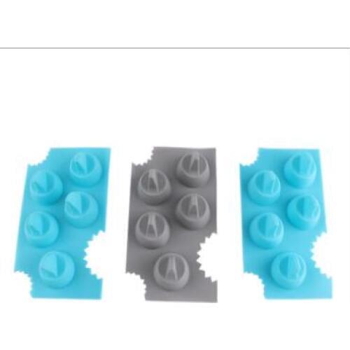 Free Shipping 100pcs/lot Ice Tray Cool Shark Fin Shape Ice Cube Tray Sharkfin Ice Mold Maker Mould lin4568