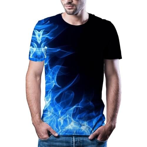 2020 Color Printed Men 'S T -Shirt Fashion Natural Pattern O -Neck Pullover MenS 3d T-Shirt Hot Casual Sportswear MenS Top 6xl